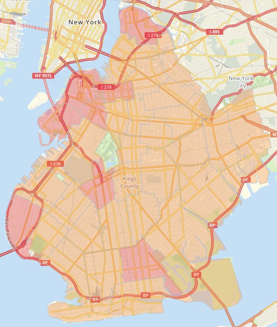 Brooklyn Progress Map