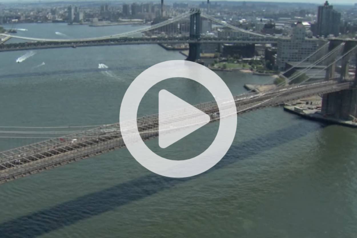 Saturate Video Image 1- NYC Bridge